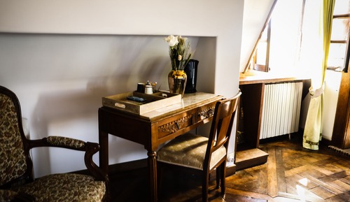 Double Room, Private Bathroom, Garden View