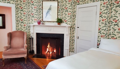 Deluxe Room, 2 Twin Beds, Fireplace (Room 03)