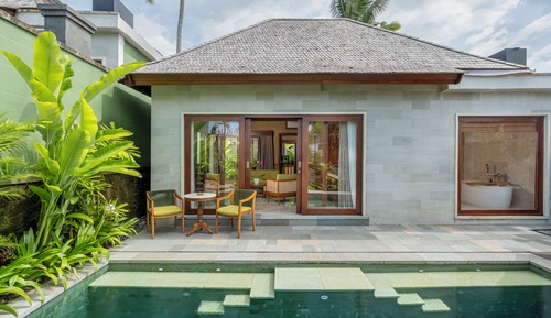 One Bedroom Pool Villa with Rice Field View