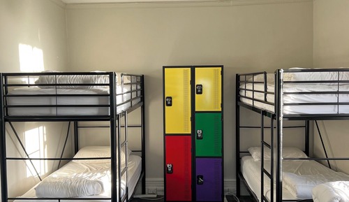 Bed in 5 Bed Female Dormitory Room with Private Bathroom