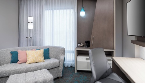 Room, 1 King Bed with Sofa bed, Accessible Bathtub