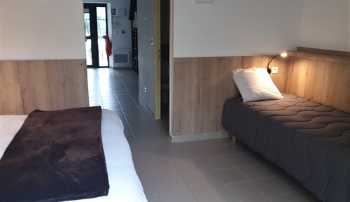 Family Room, 1 Bedroom, Courtyard Area