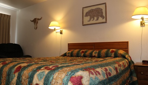 Classic Single Room, 1 Queen Bed, Refrigerator & Microwave, Mountain View