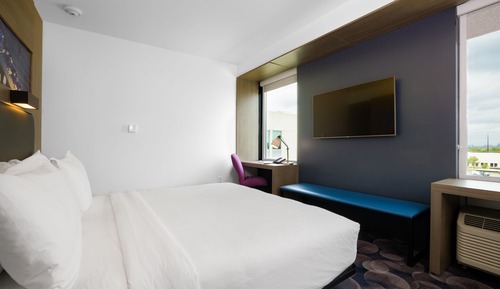 Room, 1 King Bed (Mobility/Hearing Access, Roll-In Shwr)