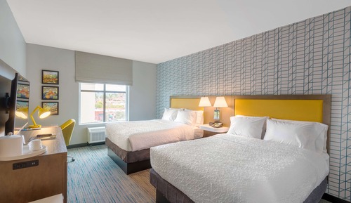 Room, 2 Queen Beds, Accessible, Microwave