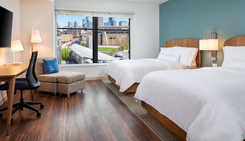 Studio, 2 Queen Beds (Mobility Accessible, Transfer Shower)