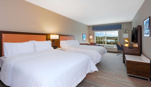 Studio, 2 Queen Beds, Accessible, Bay View (Hearing)