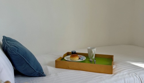 Comfort Single Room, Private Bathroom, City View (Dombes)