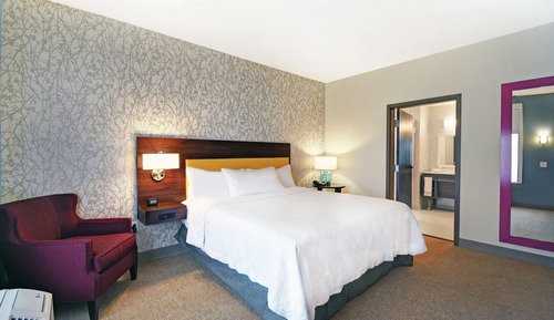 Suite, 1 King Bed, Accessible, Bathtub (Mobility & Hearing)