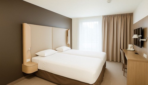 Studio, 2 Twin Beds