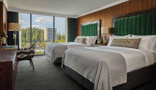 Room, 2 Queen Beds, Accessible Bathtub (Mobility & Hearing)