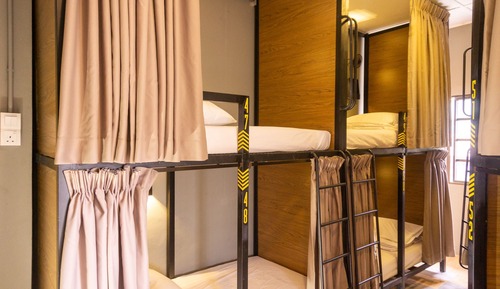Bunk bed in 8-Bed mixed dormitory room 