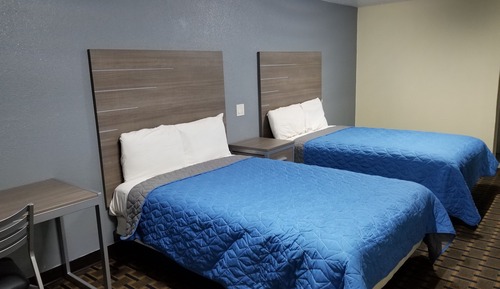 Economy Double Room, 2 Double Beds, Non Smoking