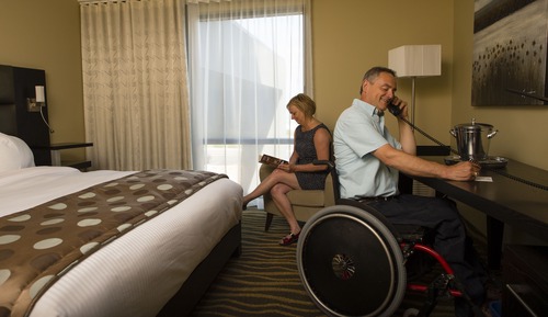 Terra accessible room 1 king bed