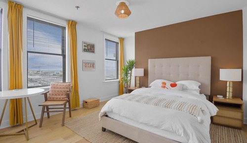 City Studio, 1 Queen Bed, City View, Annex Building