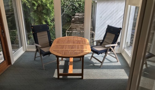 City Apartment, 2 Double Beds, Garden View, Garden Area