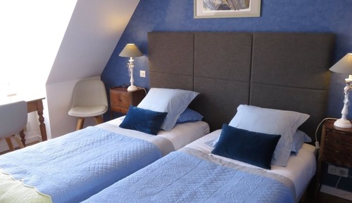 Comfort Double or Twin Room, Ensuite, Garden View (3. Chambre Bleue)