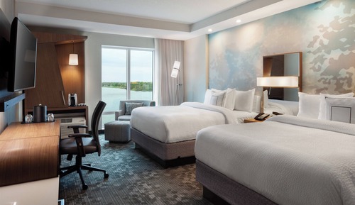 Room, 2 Queen Beds, Hearing Accessible (Water View)