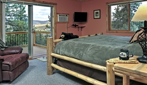 Deluxe Room, 1 King Bed, Mountain View