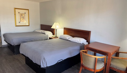 Economy Double Room, 2 Double Beds, Smoking
