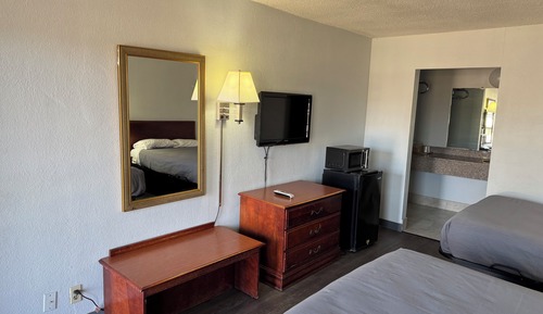 Economy Double Room, 2 Double Beds, Non Smoking