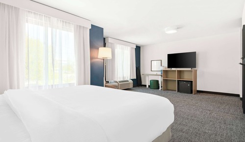 Room, 1 King Bed, Accessible (Mobility & Hearing, Roll-in Shower)