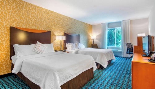 Studio, 2 Queen Beds (Mobility/Hearing Accessible, Tub)