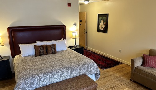 Room, Multiple Beds, River View
