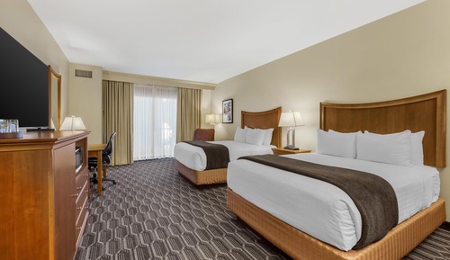 Standard Room, 2 Queen Beds, Non Smoking, Balcony