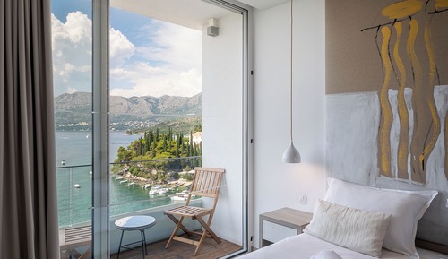 Deluxe Double Room, Balcony, Sea View