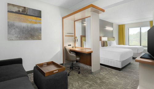 Studio, Multiple Beds, Hearing Accessible (Roll-in Shower)