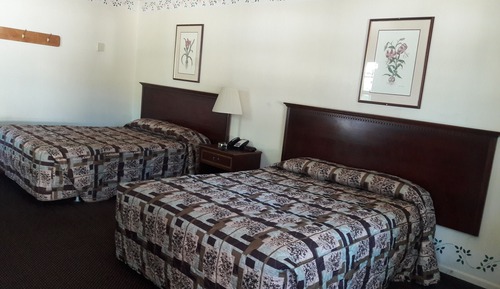 Standard Room, 2 Double Beds, Non Smoking, Refrigerator & Microwave