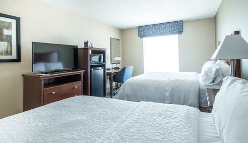 Room, 2 Queen Beds, Refrigerator & Microwave