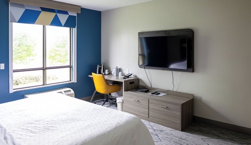 Standard Room, 1 King Bed, Roll-in Shower (Mobility Accessible)