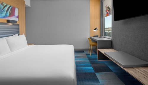 Room, 1 King Bed (Mobility/Hearing Access, Roll-in Shwr)