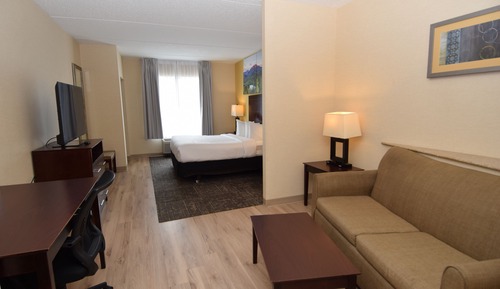 Deluxe Suite, Refrigerator & Microwave