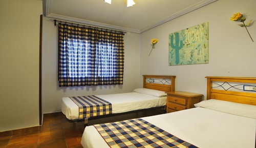 Economy Double Room, 2 Twin Beds, Private Bathroom