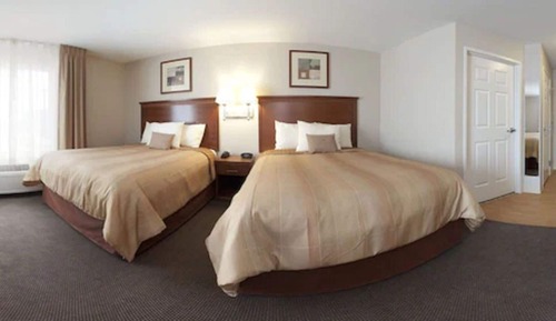 Studio Suite, 2 Double Beds, Accessible (Comm, Mobil Tub)