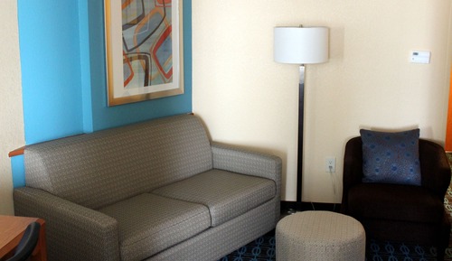 Studio, 1 King Bed with Sofa bed (Hearing Accessible)