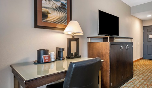 Standard Room, 2 Queen Beds, Non Smoking, Refrigerator & Microwave