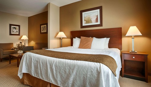 Suite, 1 King Bed, Refrigerator & Microwave (with Sofabed)
