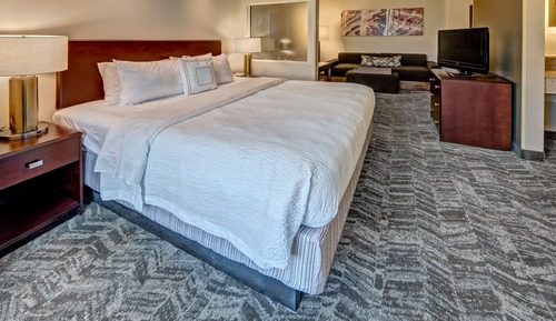 Studio, 1 King Bed with Sofa bed (Hearing Accessible)
