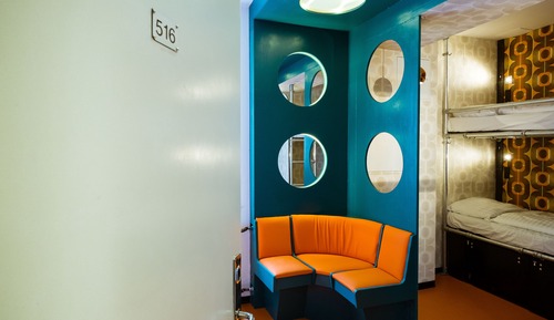 One Bed in a Six Bed Mixed Dorm With Shared Bathroom