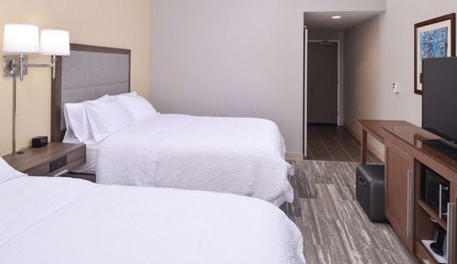 Room, 2 Queen Beds, Non Smoking, Refrigerator & Microwave