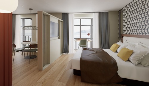 Deluxe Family Room with Terrace