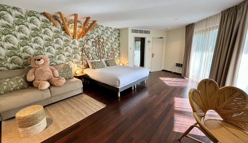 Panoramic Double Room, 1 Double Bed with Sofa bed, Terrace, Garden Area