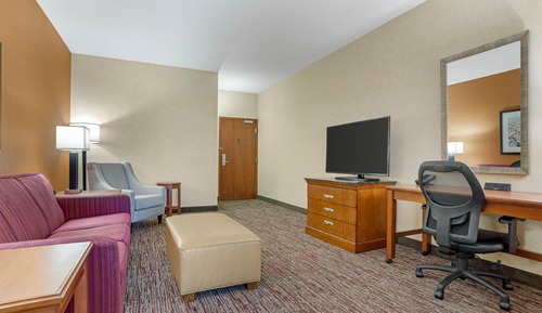Suite, 1 King Bed with Sofa bed (Sofa Sleeper, 2 Rooms)