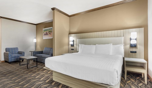 Suite, 1 King Bed, Non Smoking, Refrigerator & Microwave