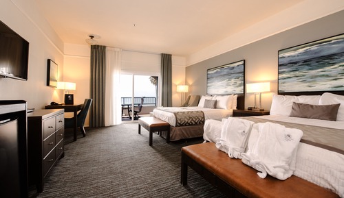 Panoramic Room, 2 Queen Beds, Patio, Ocean View