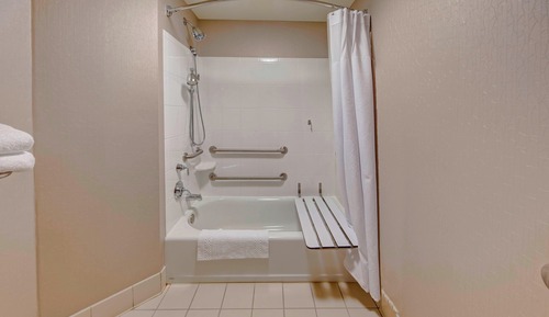 Studio, 1 King Bed with Sofa bed (Mobility/Hearing Access, Roll-in Shwr)